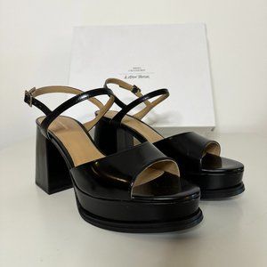 & Other Stories Black Platform Sandals
